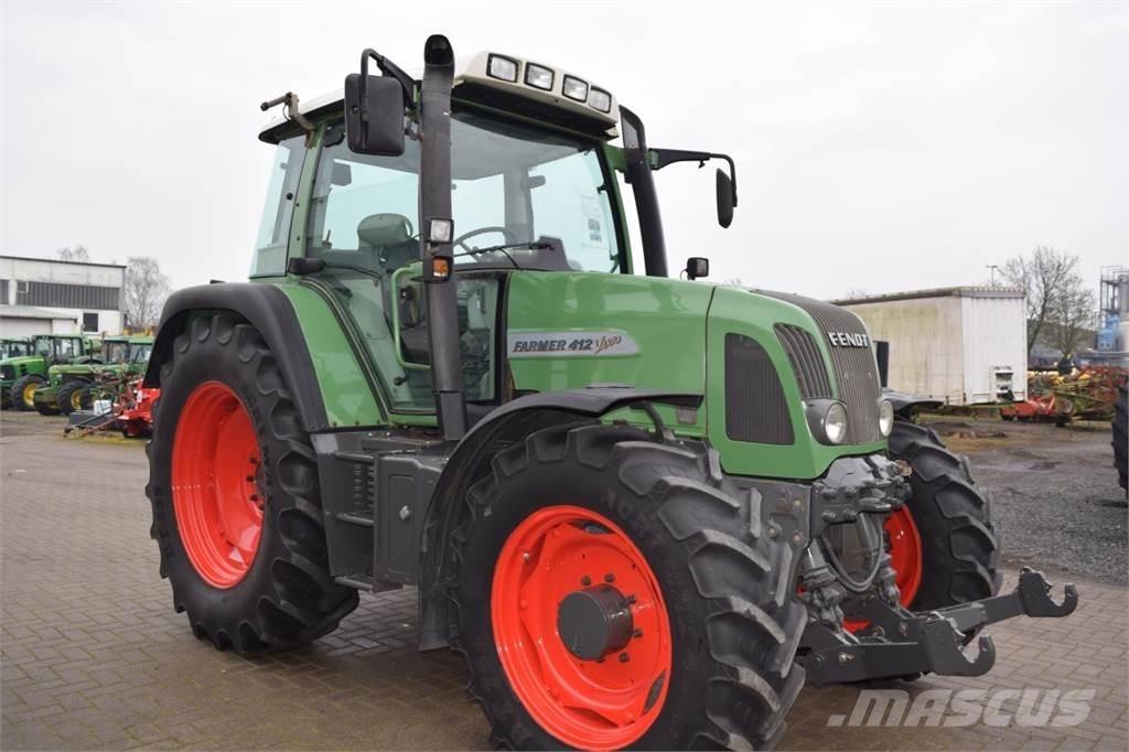 Fendt 412 Vario 트랙터
