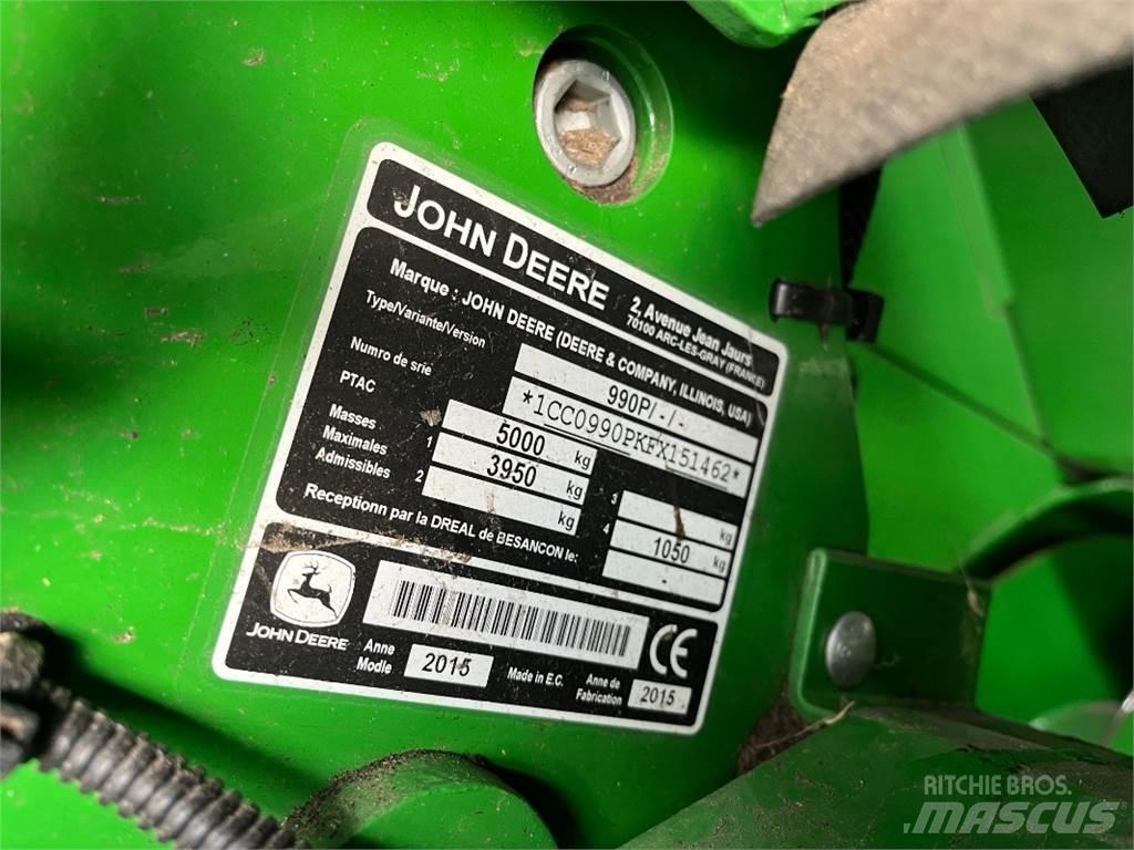 John Deere 990 원형 곤포기