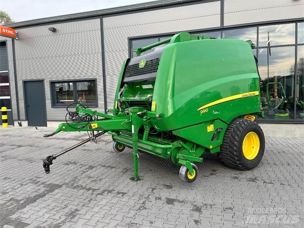 John Deere 990 원형 곤포기