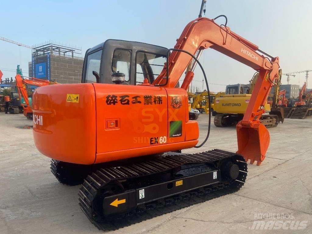 Hitachi EX 60 소형 굴삭기 7톤 미만