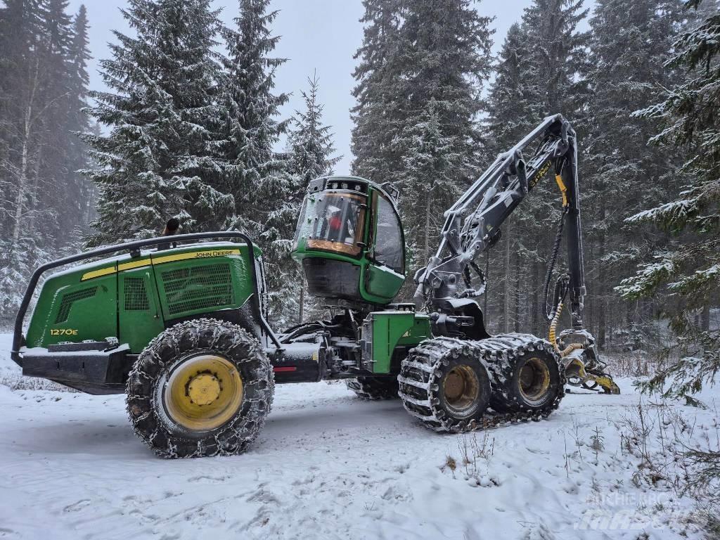 John Deere 1270E 원목 하베스터