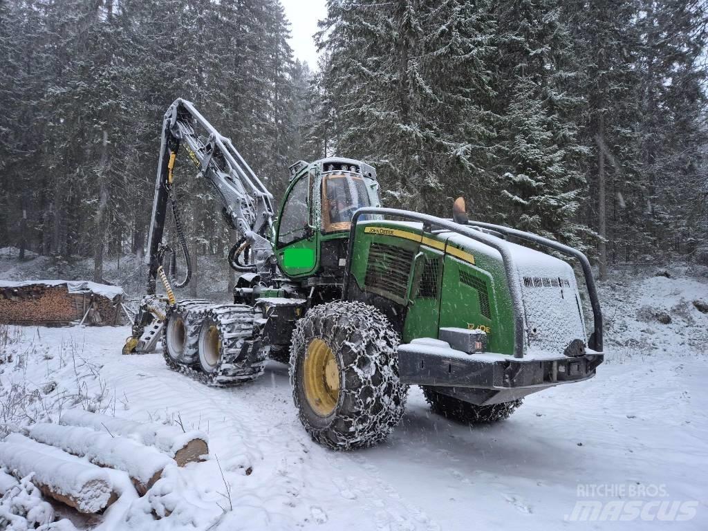John Deere 1270E 원목 하베스터