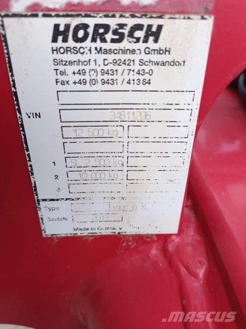Horsch Tiger 6 XL 경운기