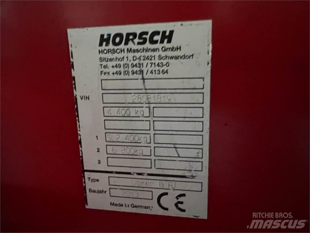 Horsch Joker 8RT 디스크 하로우(쇄토기)
