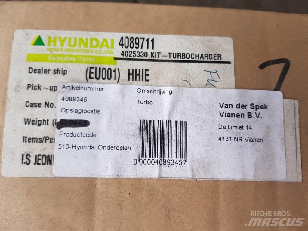 Hyundai Turbocharger 엔진