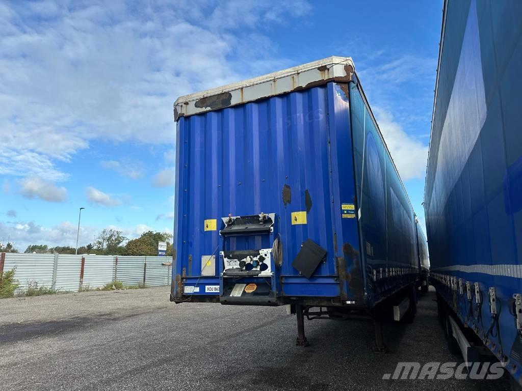 Krone SD serie 8354 커튼사이더 트레일러