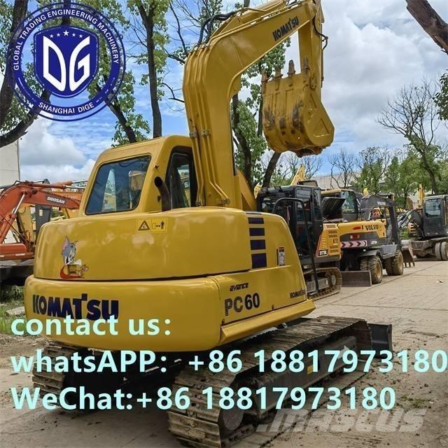 Komatsu PC 60-7C 대형 굴삭기 29톤 이상