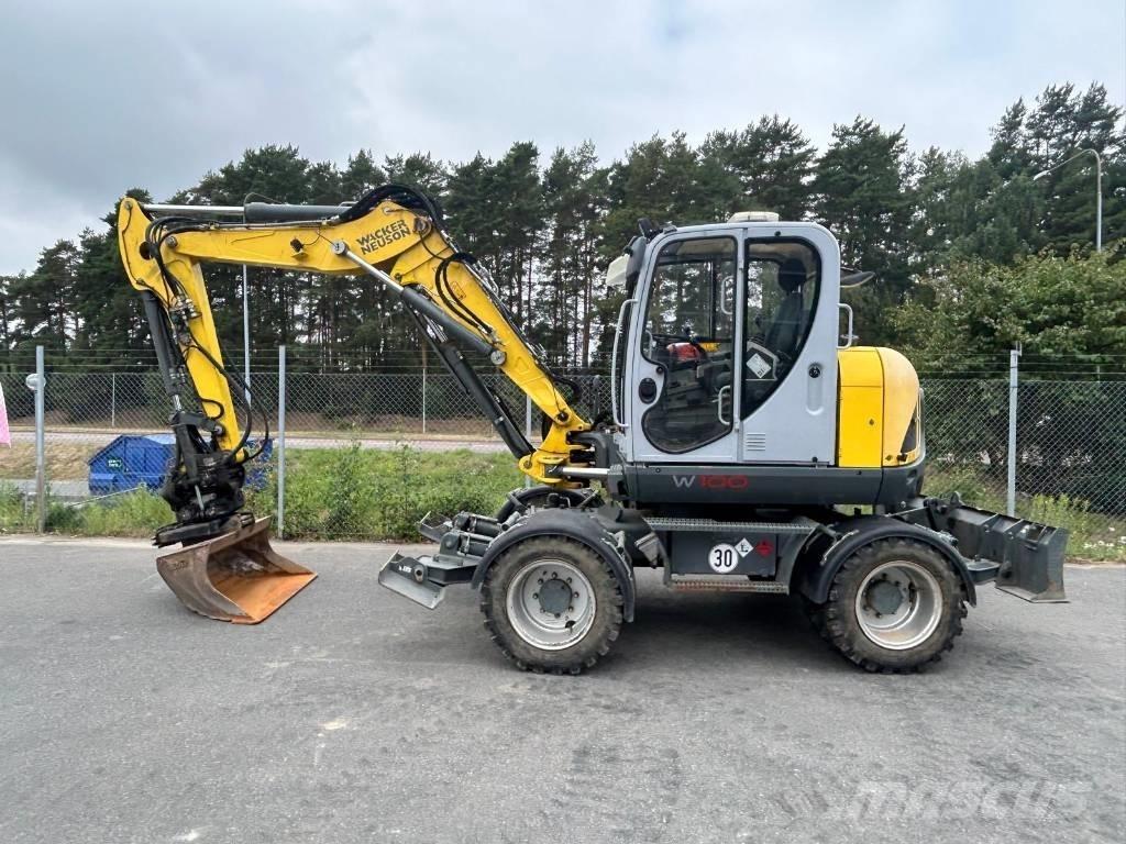 Wacker Neuson EW100  휠 굴삭기