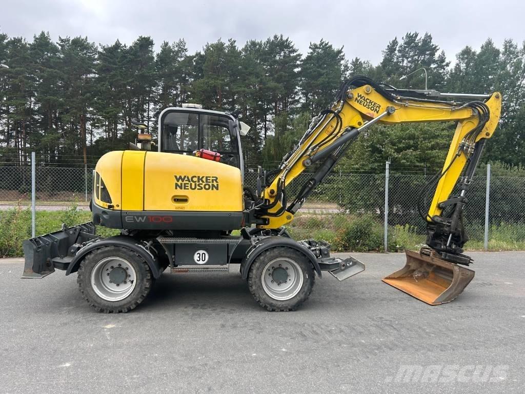 Wacker Neuson EW100  휠 굴삭기