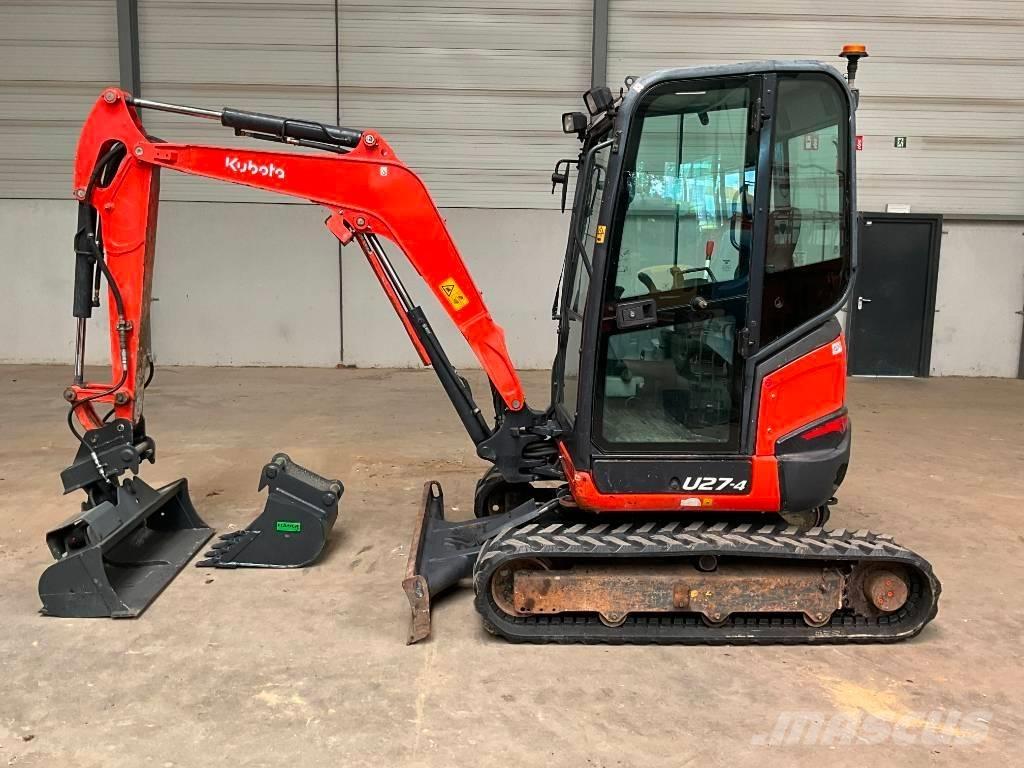 Kubota U 27-4 소형 굴삭기 7톤 미만