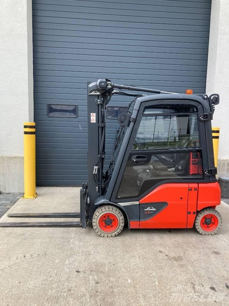 Linde E16P/386-02 전동 지게차