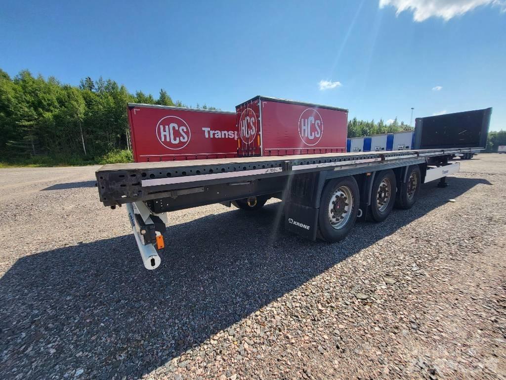 Krone Flatbed Nordic 플랫베드/드롭사이드 세미 트레일러