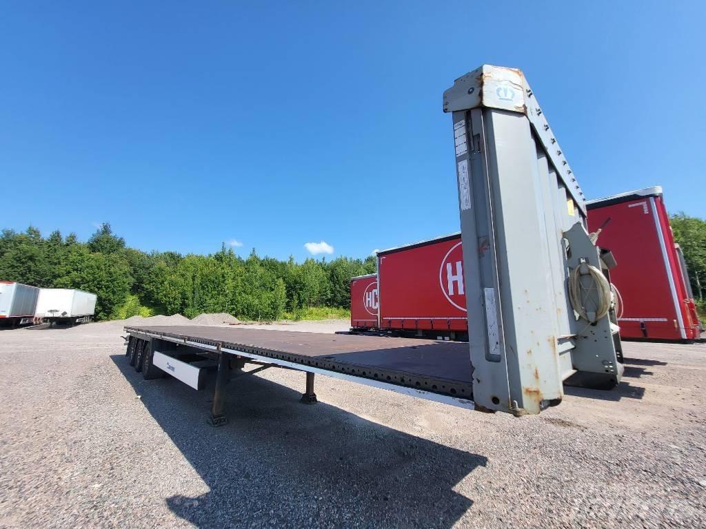Krone Flatbed Nordic 플랫베드/드롭사이드 세미 트레일러