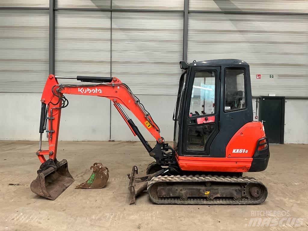 Kubota KX 61-3 소형 굴삭기 7톤 미만