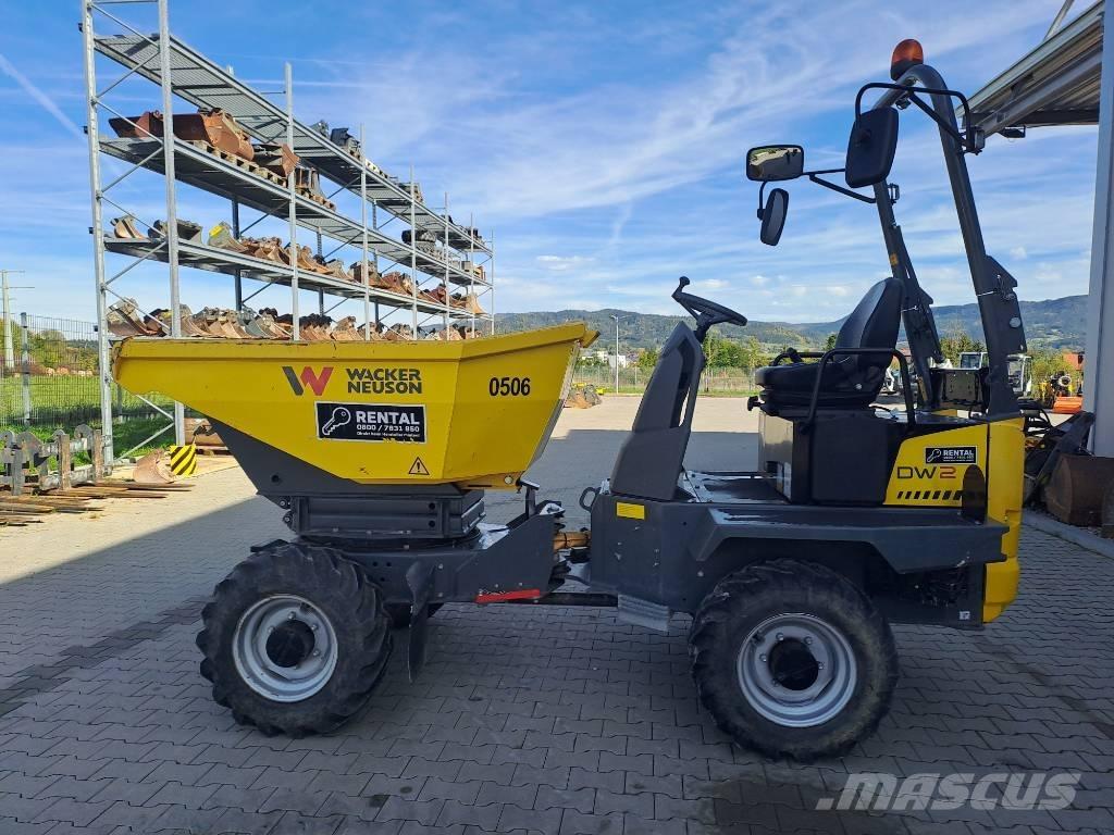 Wacker Neuson DW20 건설현장 덤프트럭