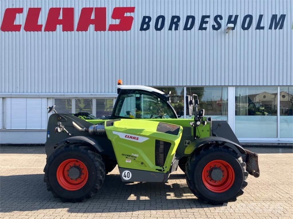 CLAAS SCORPION 746 텔러 핸들러