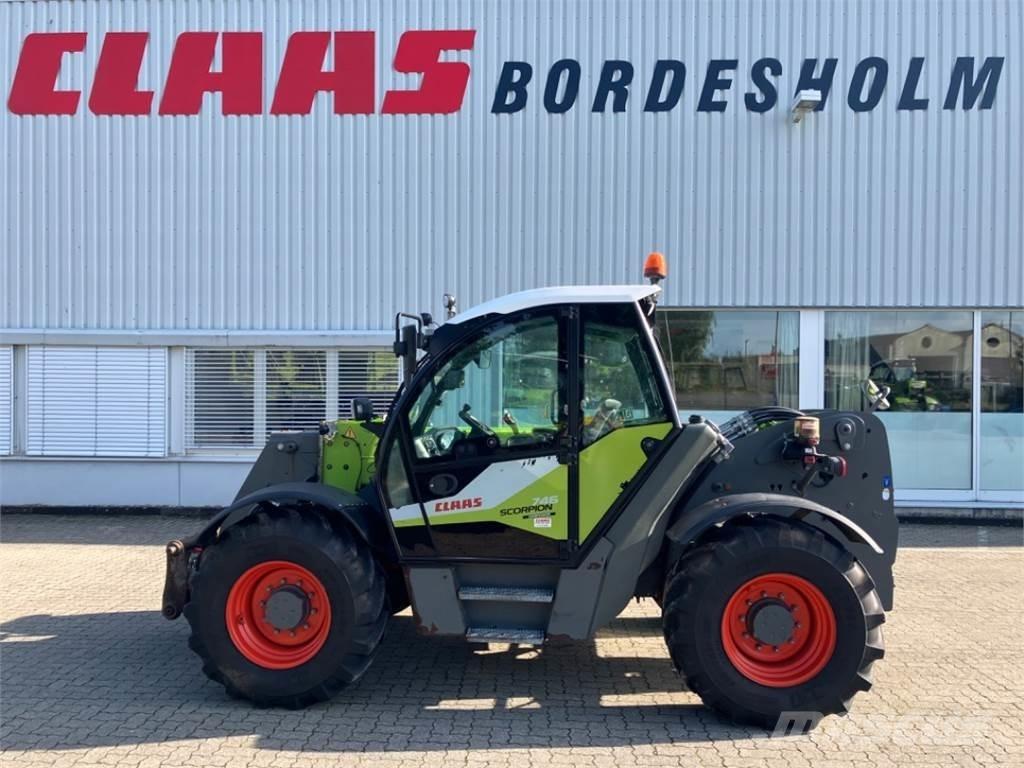 CLAAS SCORPION 746 텔러 핸들러