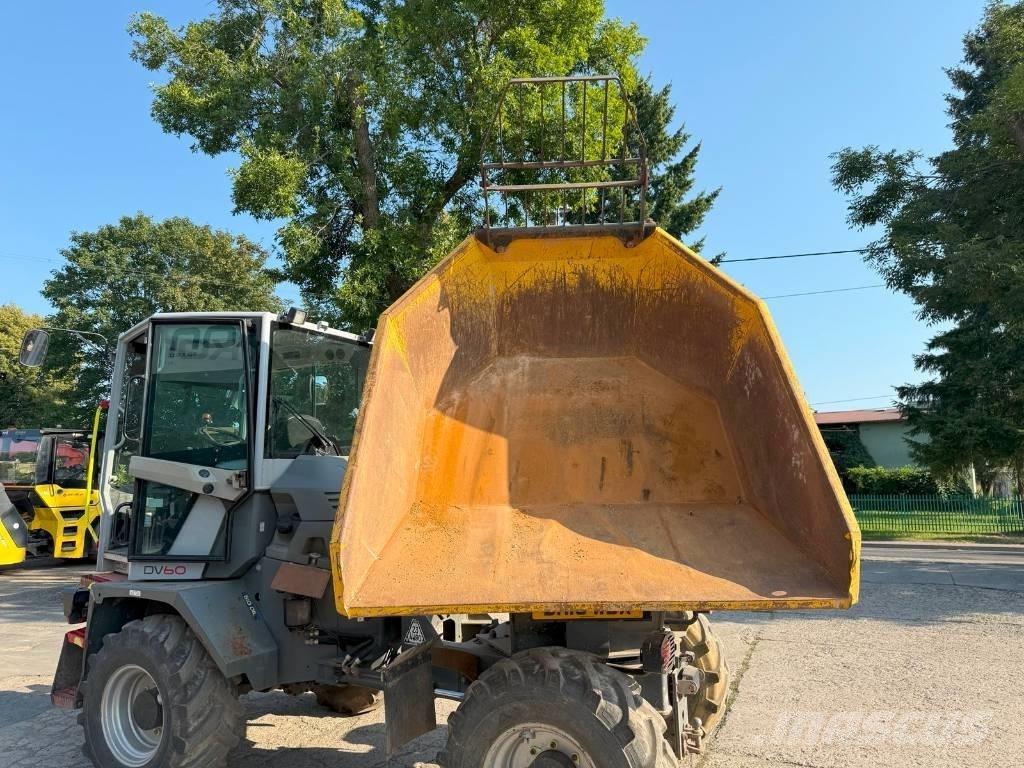 Wacker Neuson DV 60 건설현장 덤프트럭