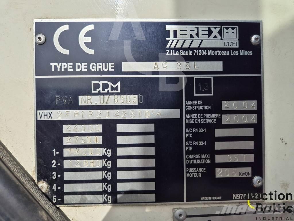 Terex AC 35 L 크레인 트럭