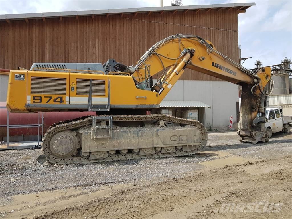 Liebherr R974 대형 굴삭기 29톤 이상