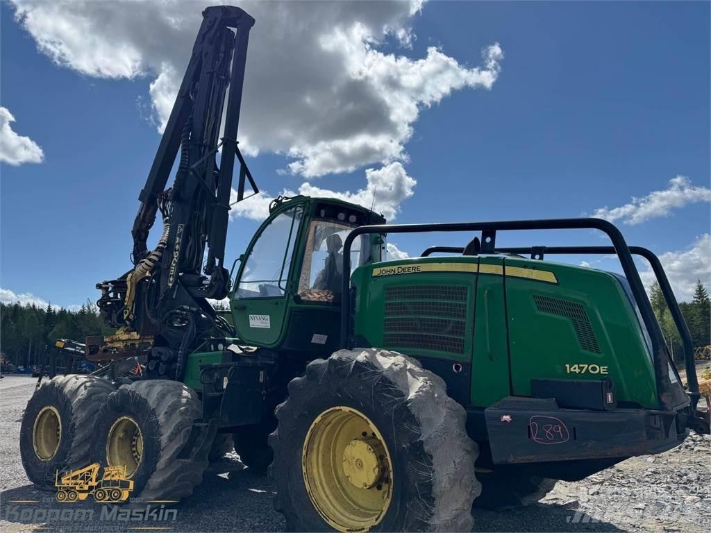 John Deere 1470E 원목 하베스터