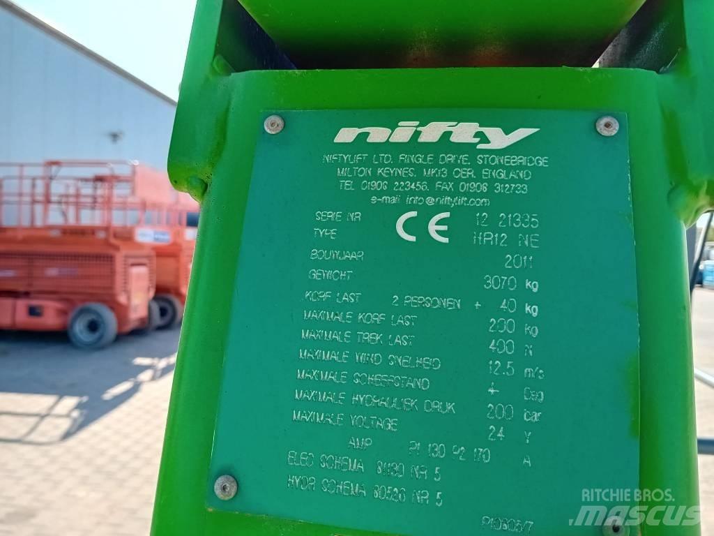 Niftylift HR 12 N E 관절형 전동이동 리프트