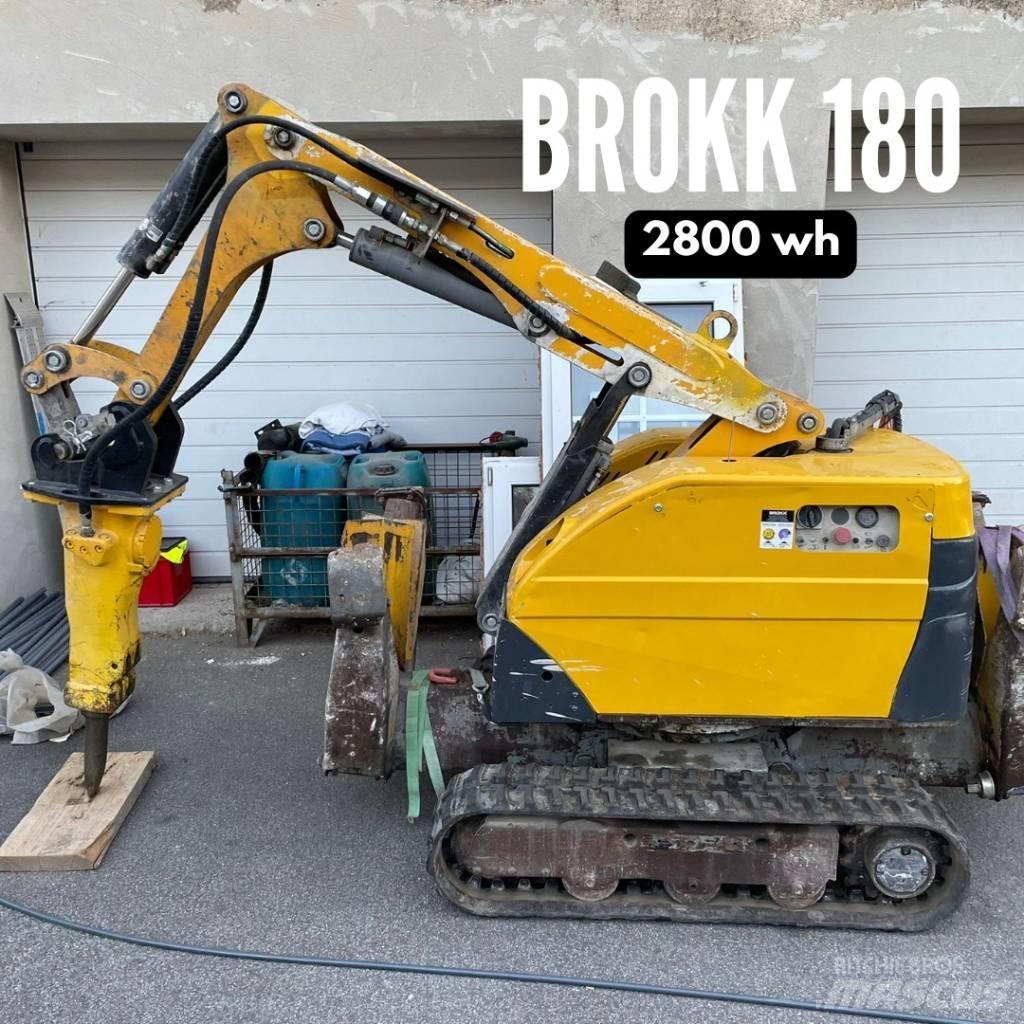 Brokk 180 소형 굴삭기 7톤 미만