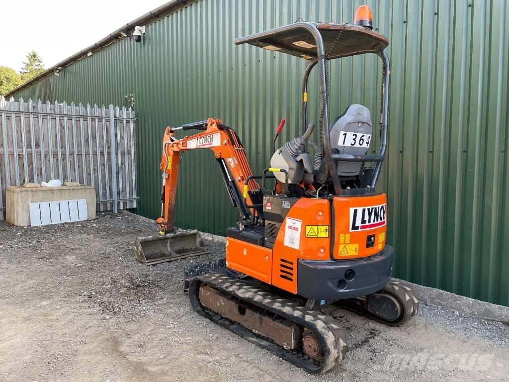 Hitachi ZX 19 U-6 소형 굴삭기 7톤 미만