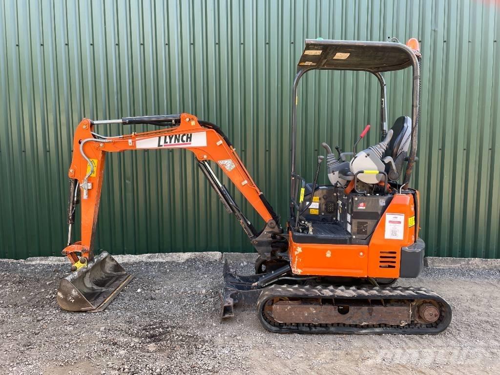 Hitachi ZX 19 U-6 소형 굴삭기 7톤 미만