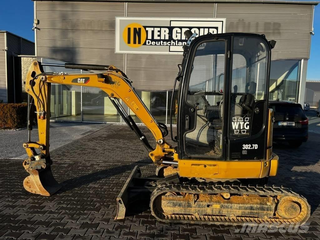 CAT 302.7 DCR 소형 굴삭기 7톤 미만