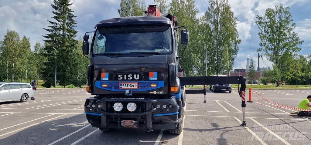 Sisu E18 630 크레인 트럭