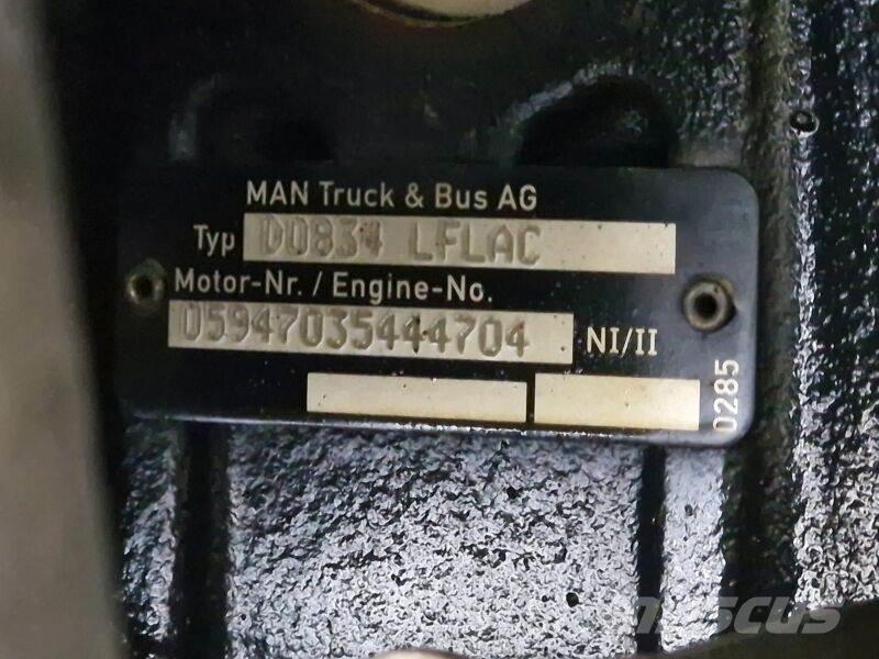 MAN D0834 LFLAC 엔진