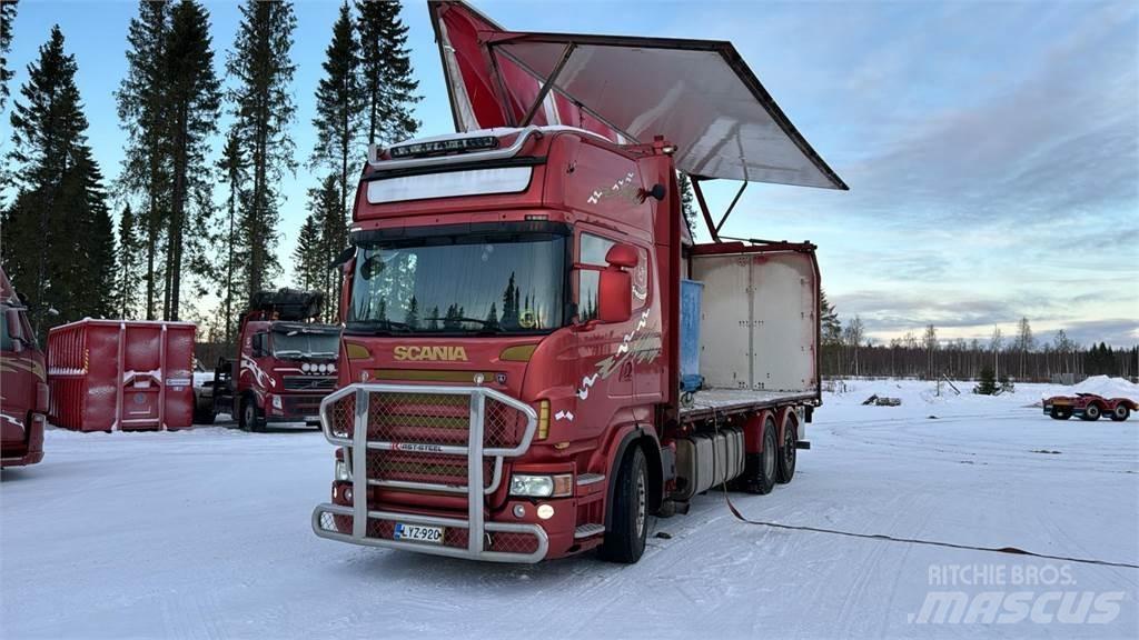 Scania R560 우드칩 트럭