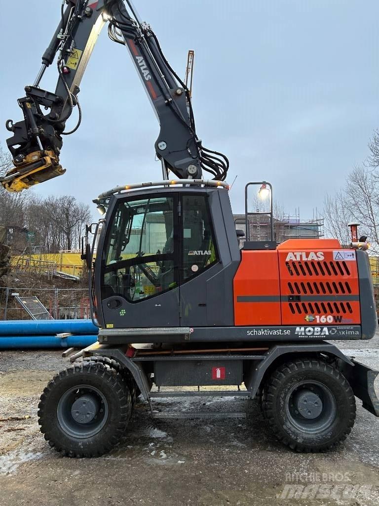 Atlas 160 W  휠 굴삭기