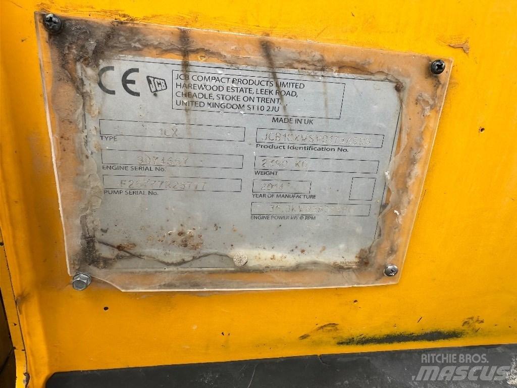 JCB 1 CX 백호로더
