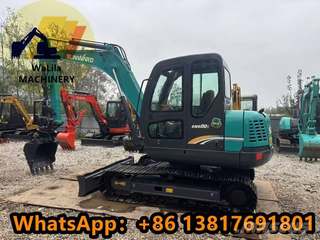 Sunward SWE 80 E9 대형 굴삭기 29톤 이상