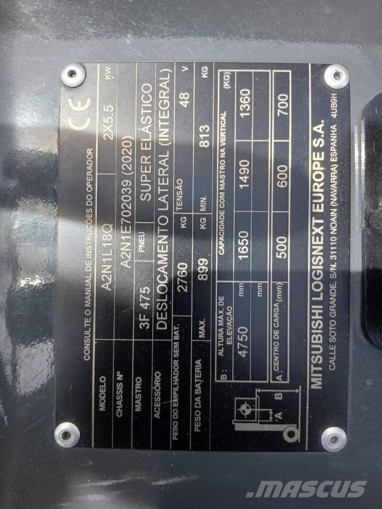 UniCarriers TX 3-18 전동 지게차