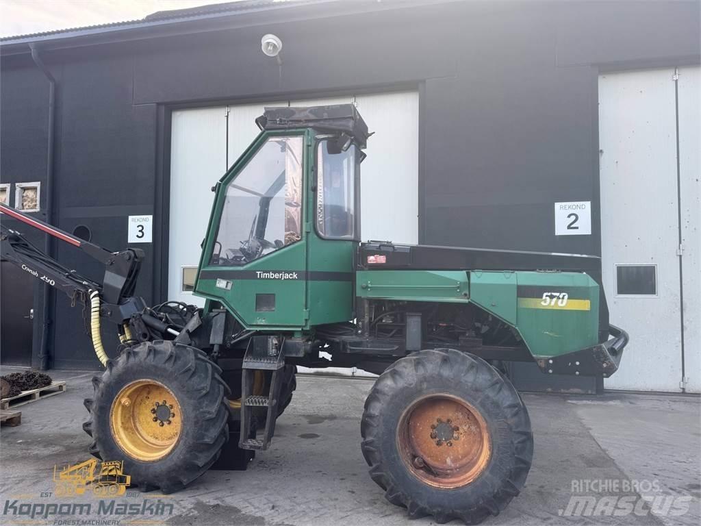 Timberjack 0570 원목 하베스터