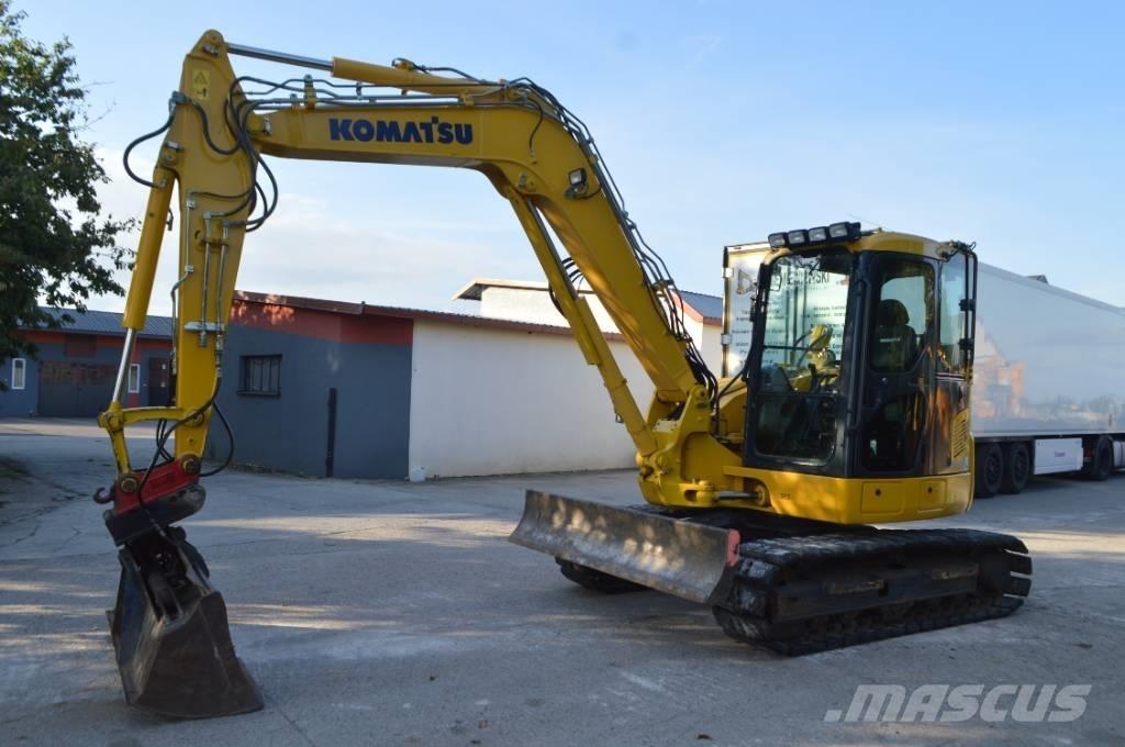 Komatsu PC 88 MR 중형굴삭기 7톤-28톤