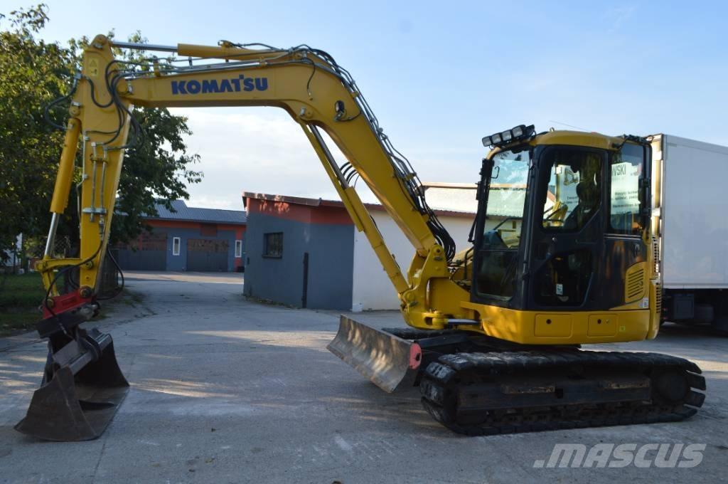 Komatsu PC 88 MR 중형굴삭기 7톤-28톤