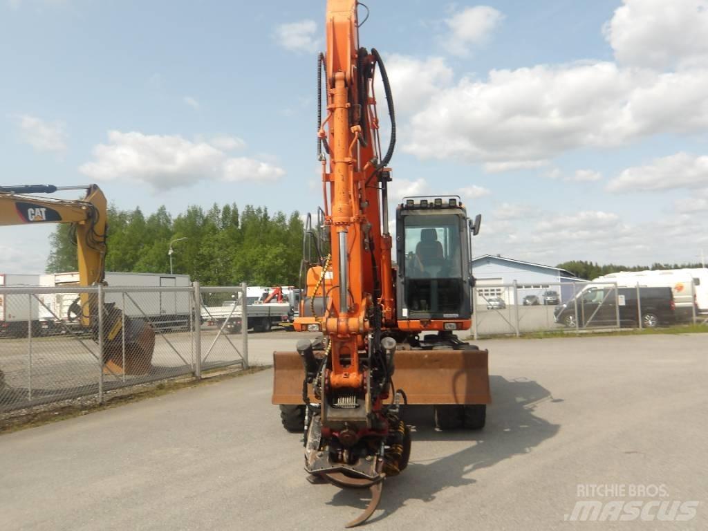 Doosan DX 160 W  휠 굴삭기