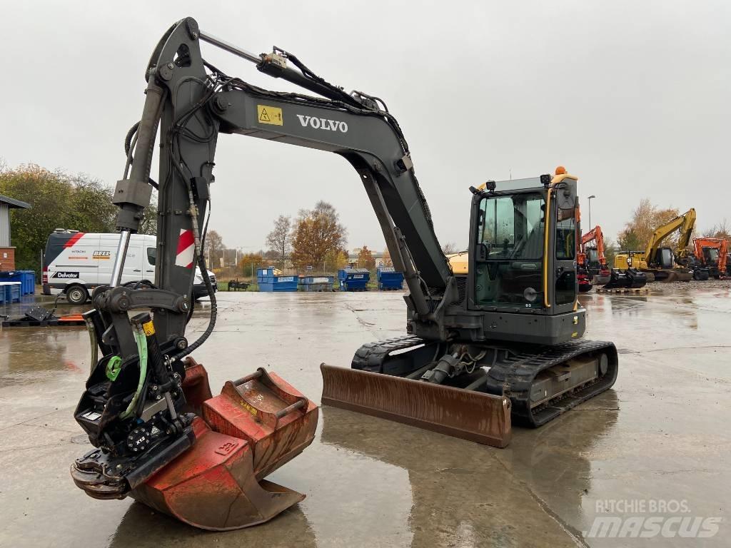 Volvo ECR 88 D / Eslöv 중형굴삭기 7톤-28톤