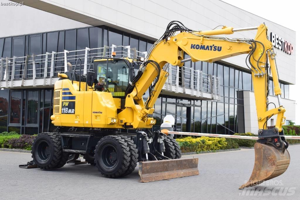 Komatsu PW118MR-11  휠 굴삭기