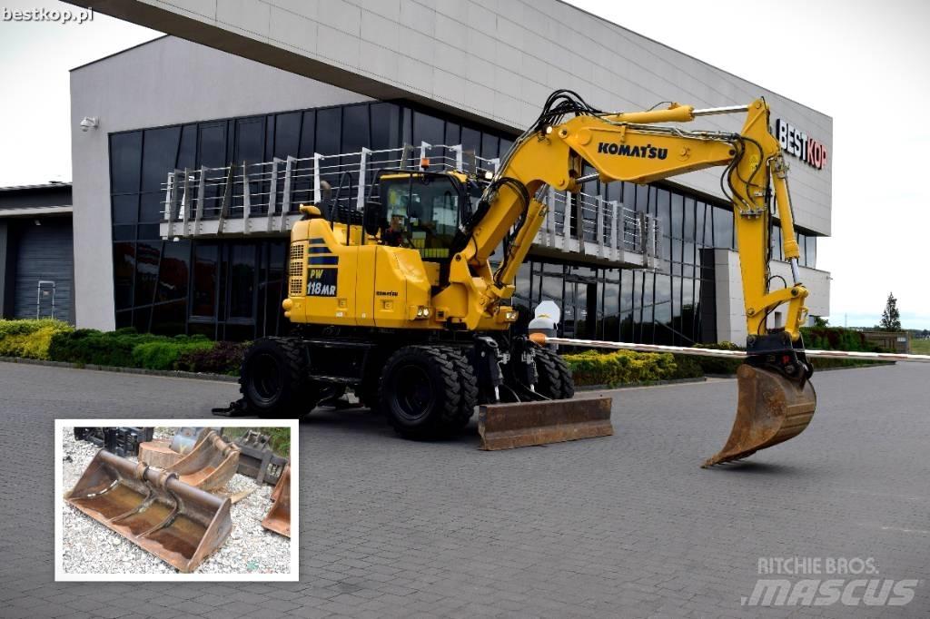 Komatsu PW118MR-11  휠 굴삭기