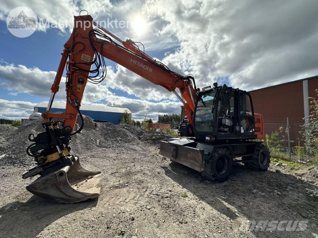 Hitachi ZX 140 W-5B  휠 굴삭기