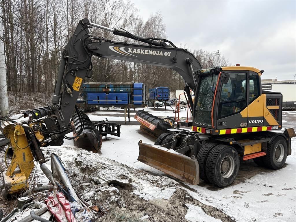 Volvo EWR 150 E  휠 굴삭기