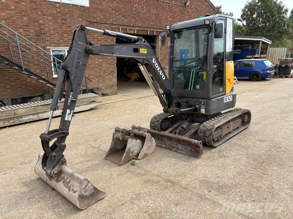 Volvo ECR 25 D 소형 굴삭기 7톤 미만
