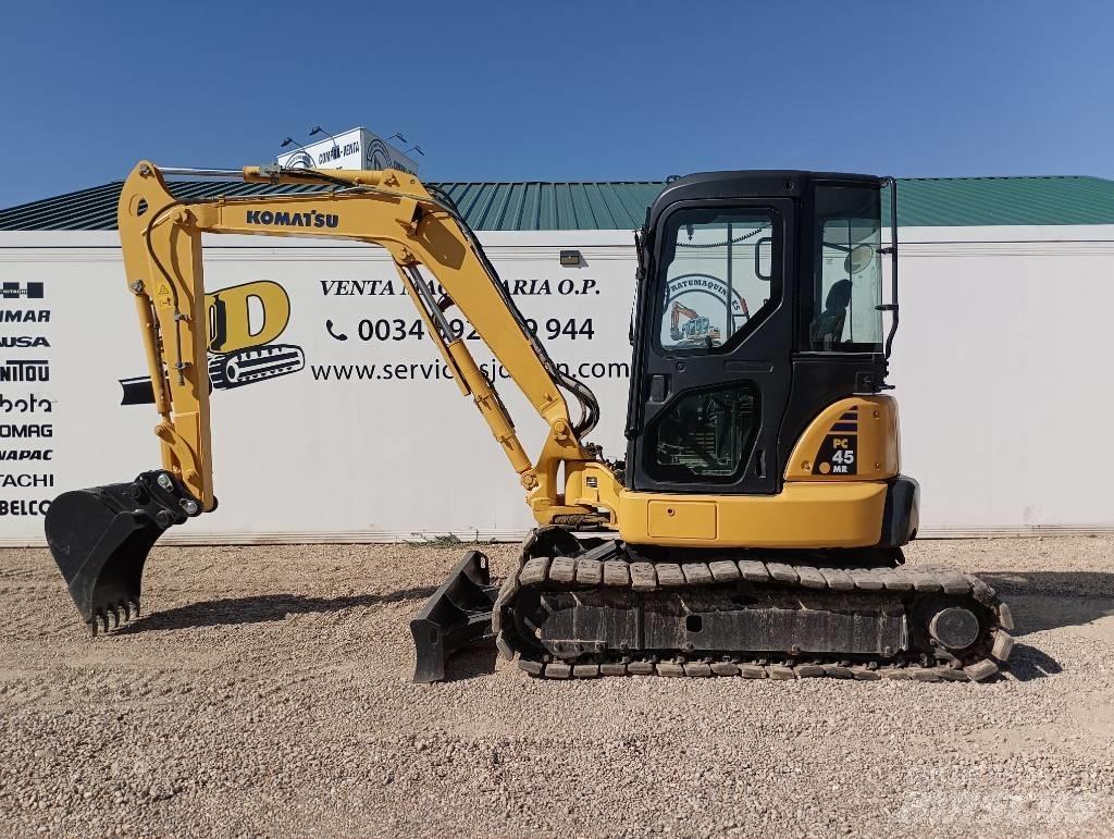 Komatsu PC 45 MR-3 소형 굴삭기 7톤 미만