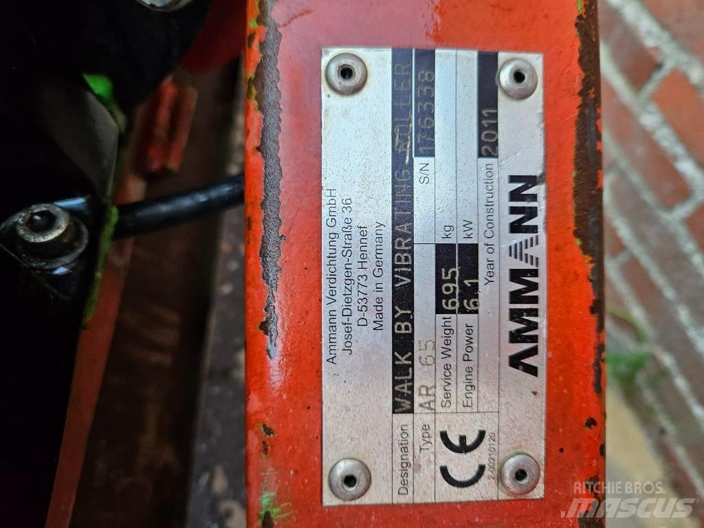 Ammann AR 65 트윈 드럼 롤러