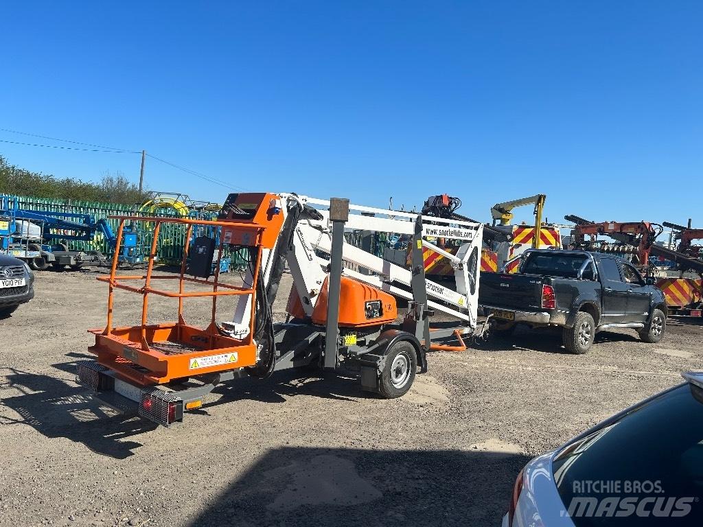 Snorkel TL 37 J 트레일러 탑재 고소작업대